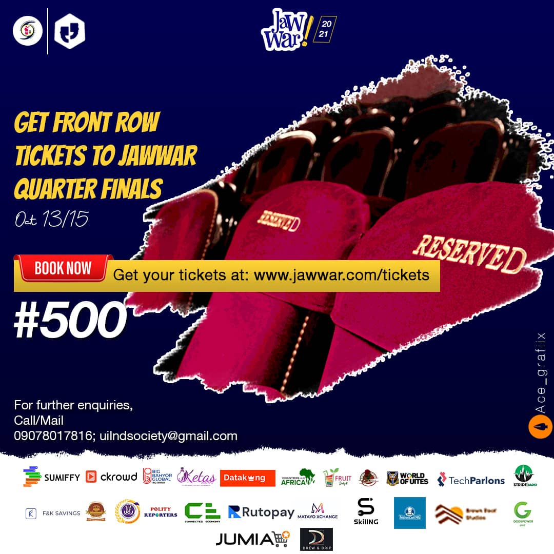Jaw war tickets
