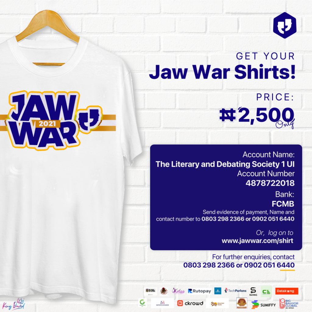 Jaw War shirts